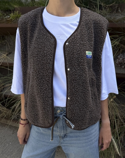 American Vintage - Hoktown Vest - Marronnier Chine